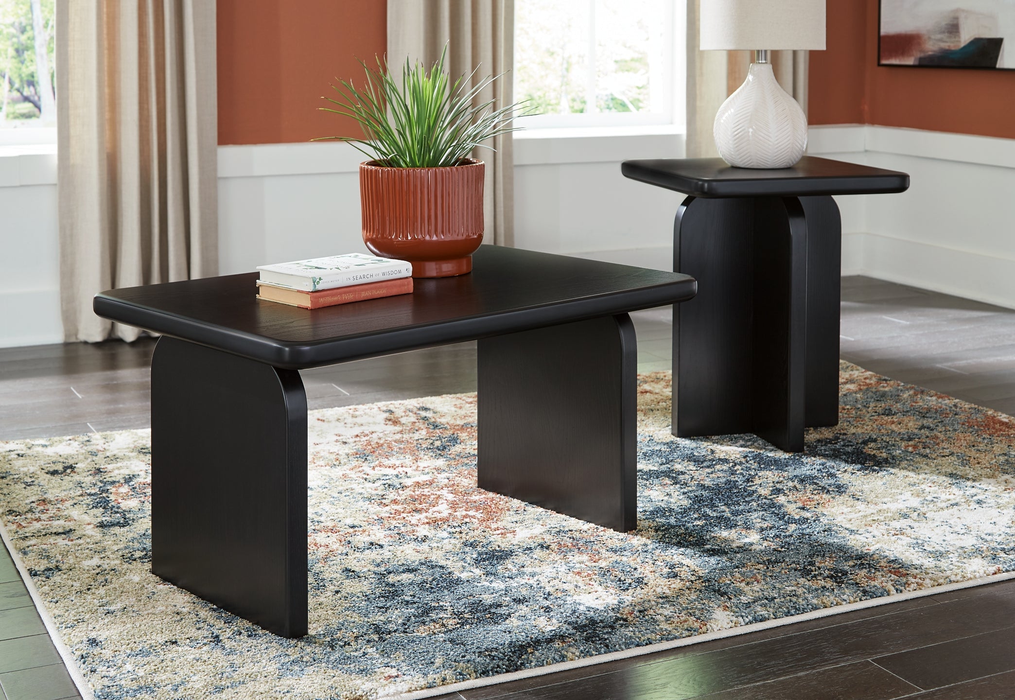 Ensemble de tables d'appoint Mitchalli (2/CN)