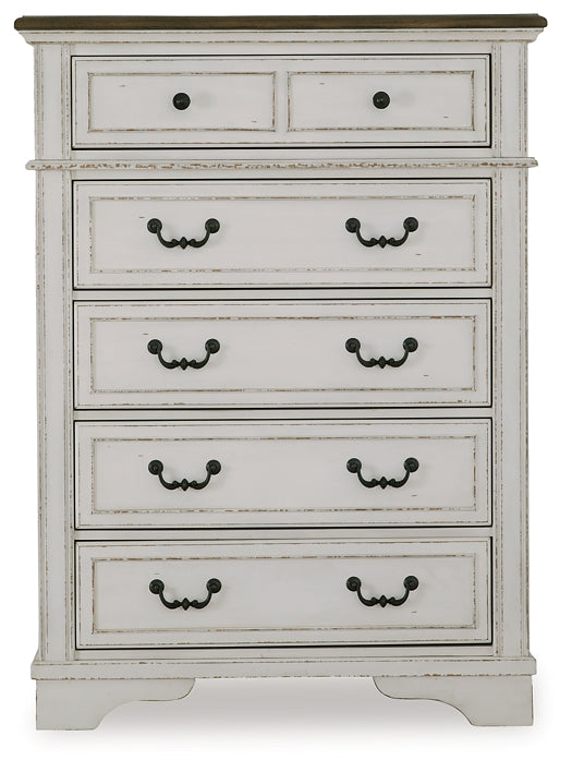 Commode à cinq tiroirs Blendon