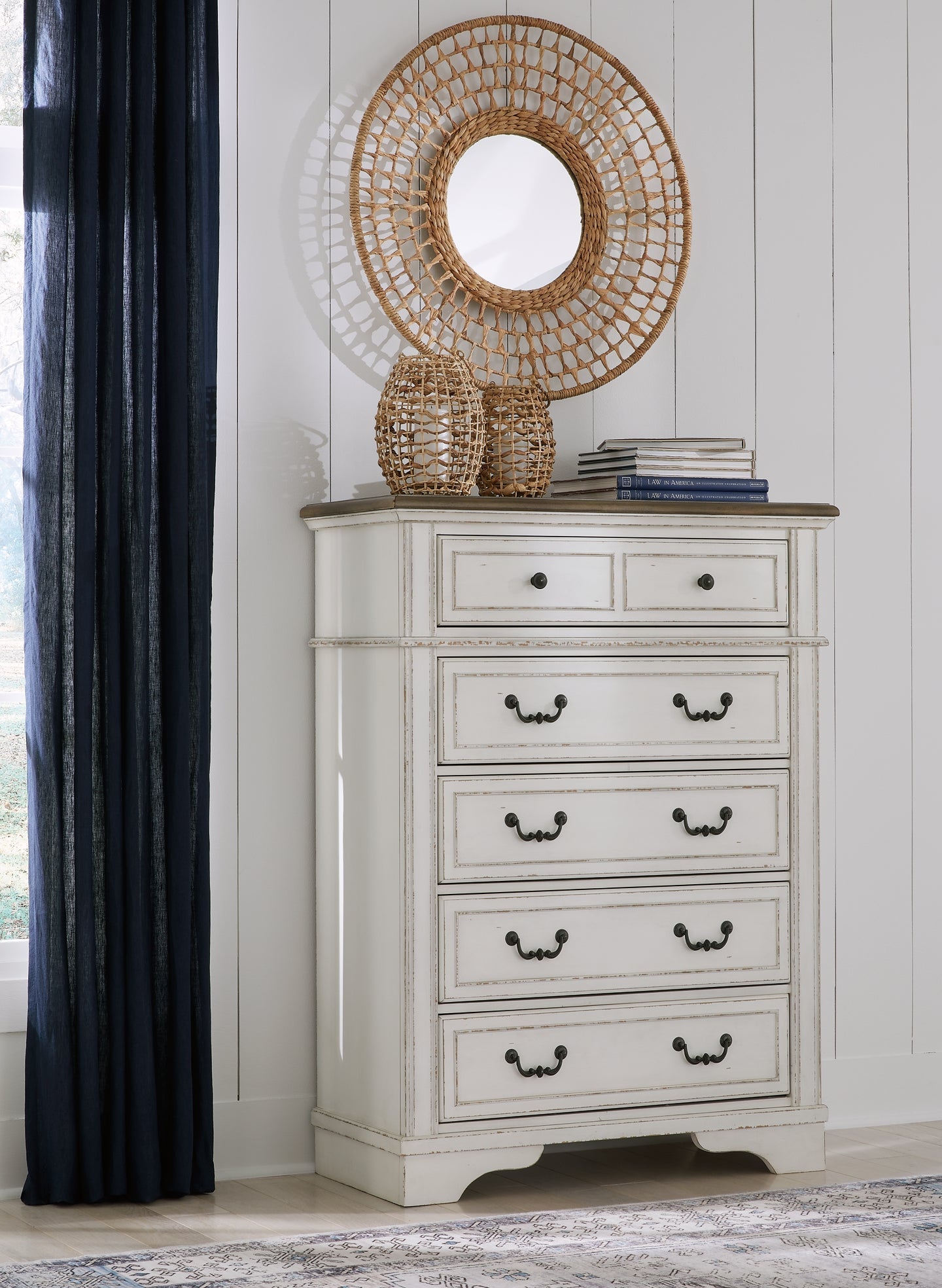 Commode à cinq tiroirs Blendon