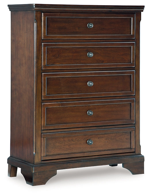 Commode à cinq tiroirs Trellington