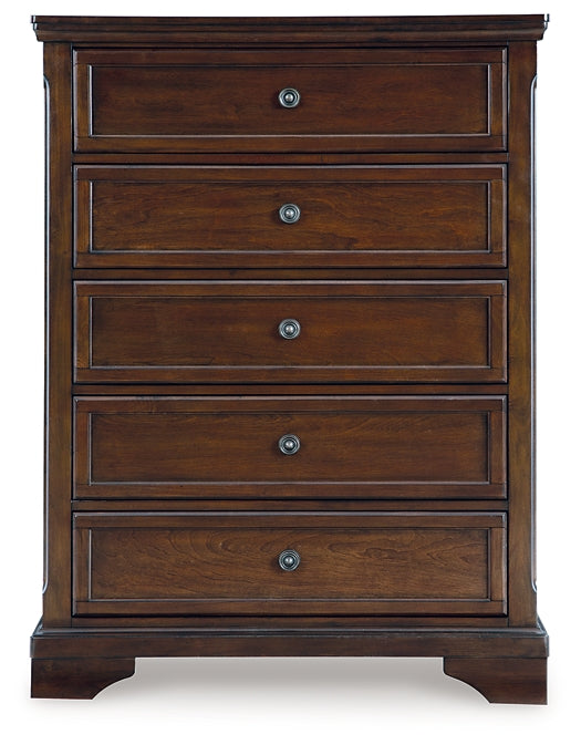 Commode à cinq tiroirs Trellington