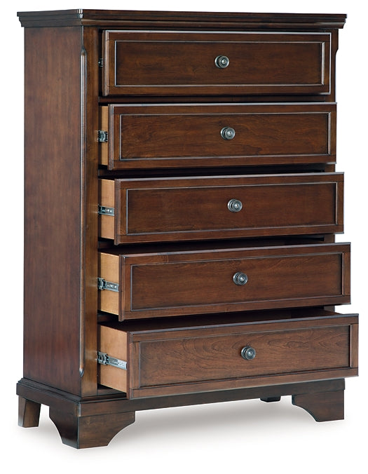 Commode à cinq tiroirs Trellington