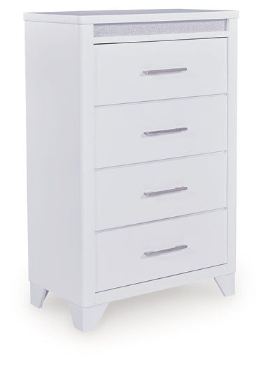 Commode à quatre tiroirs Jarlee