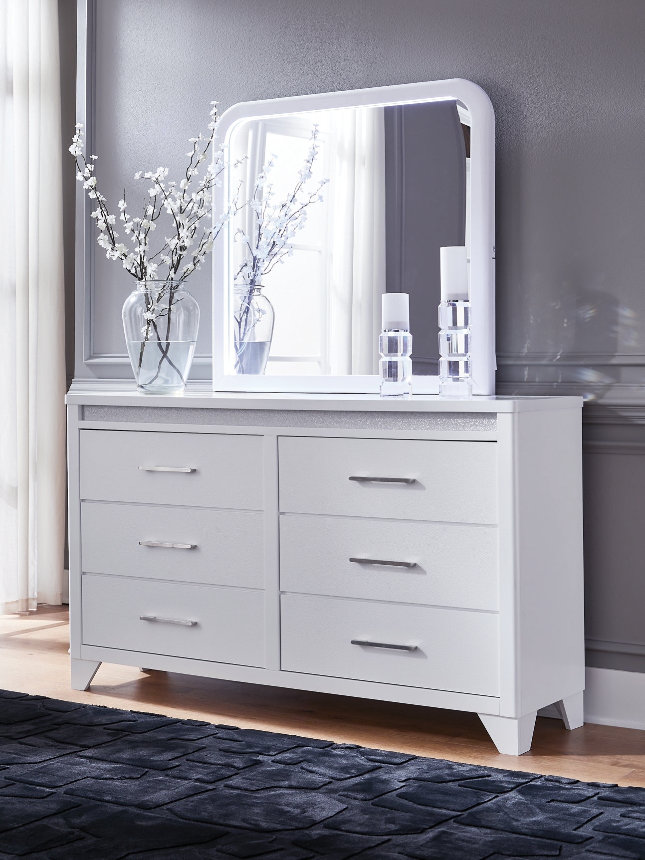 Commode et miroir Jarlee
