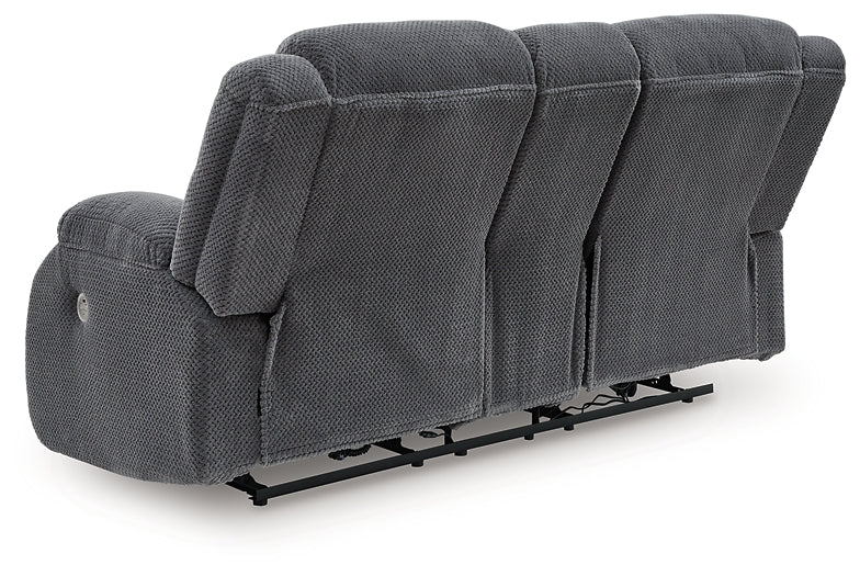 Causeuse Observation DBL REC PWR avec console