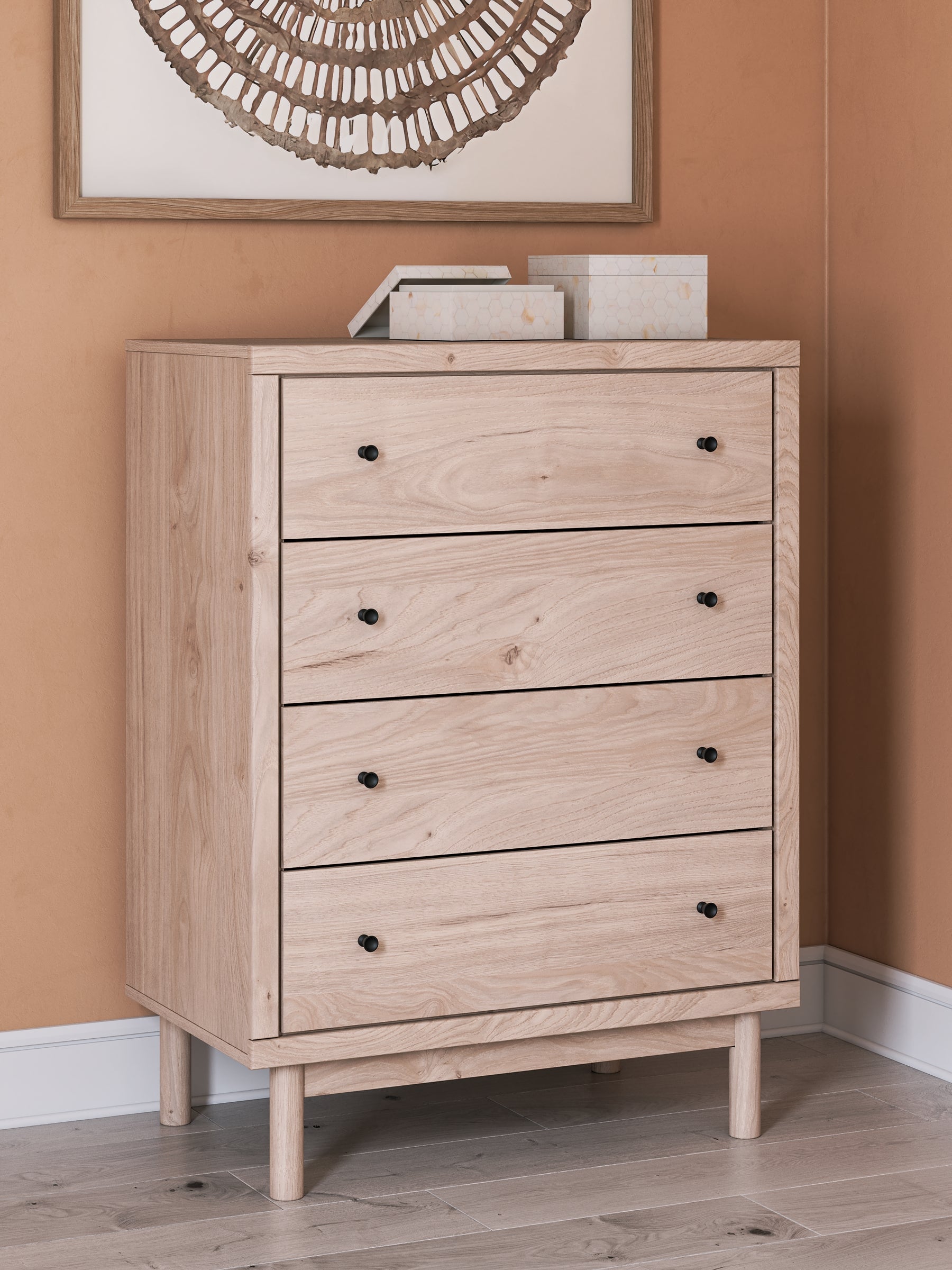 Commode à quatre tiroirs Arloster