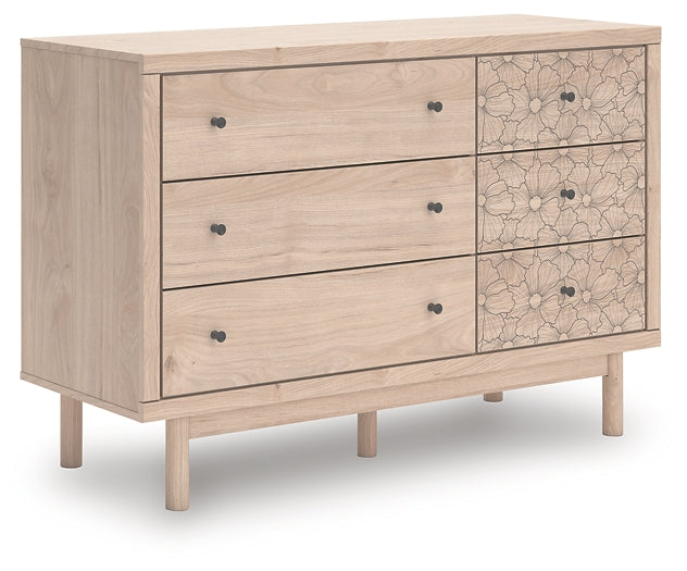 Commode à six tiroirs Arloster
