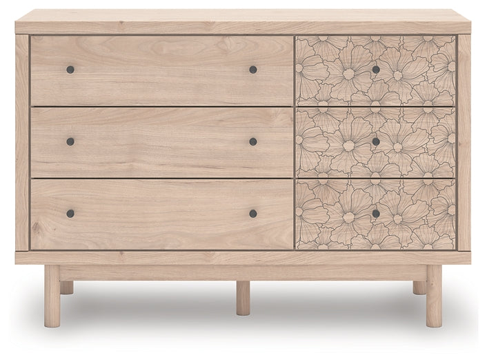 Commode à six tiroirs Arloster