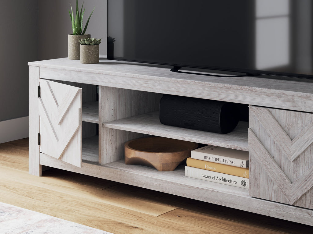 Meuble TV Cayboni LG avec option cheminée