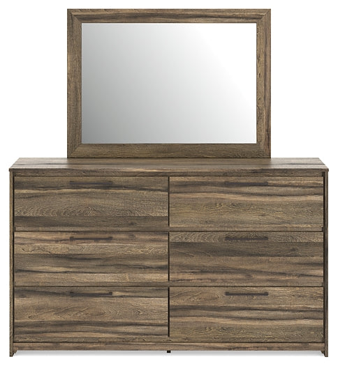 Commode et miroir Elbrim
