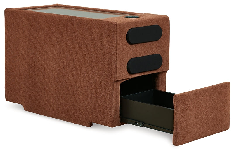Modmax 5 pièces sectionnel avec console audio