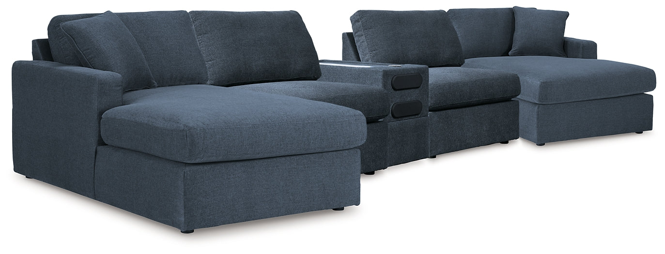 Modmax 5 pièces sectionnel avec console audio