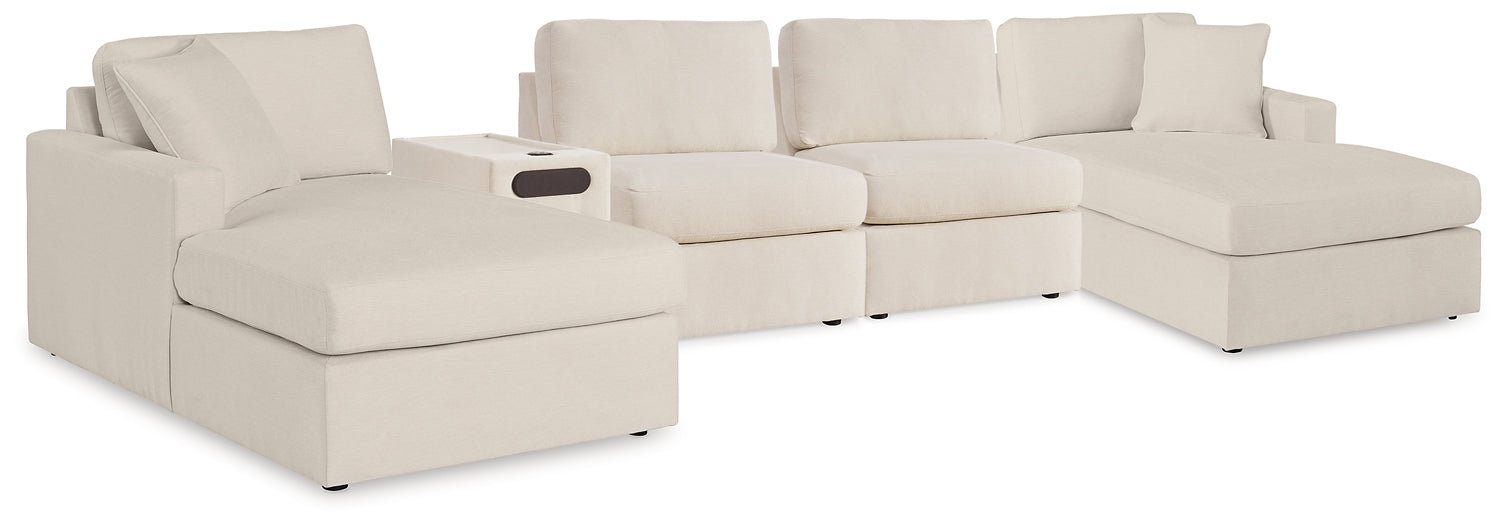 Modmax 5 pièces sectionnel avec console audio