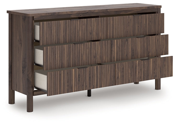 Commode à six tiroirs Pamytta