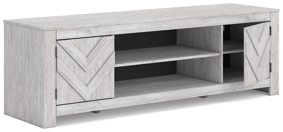 Meuble TV Cayboni LG avec option cheminée