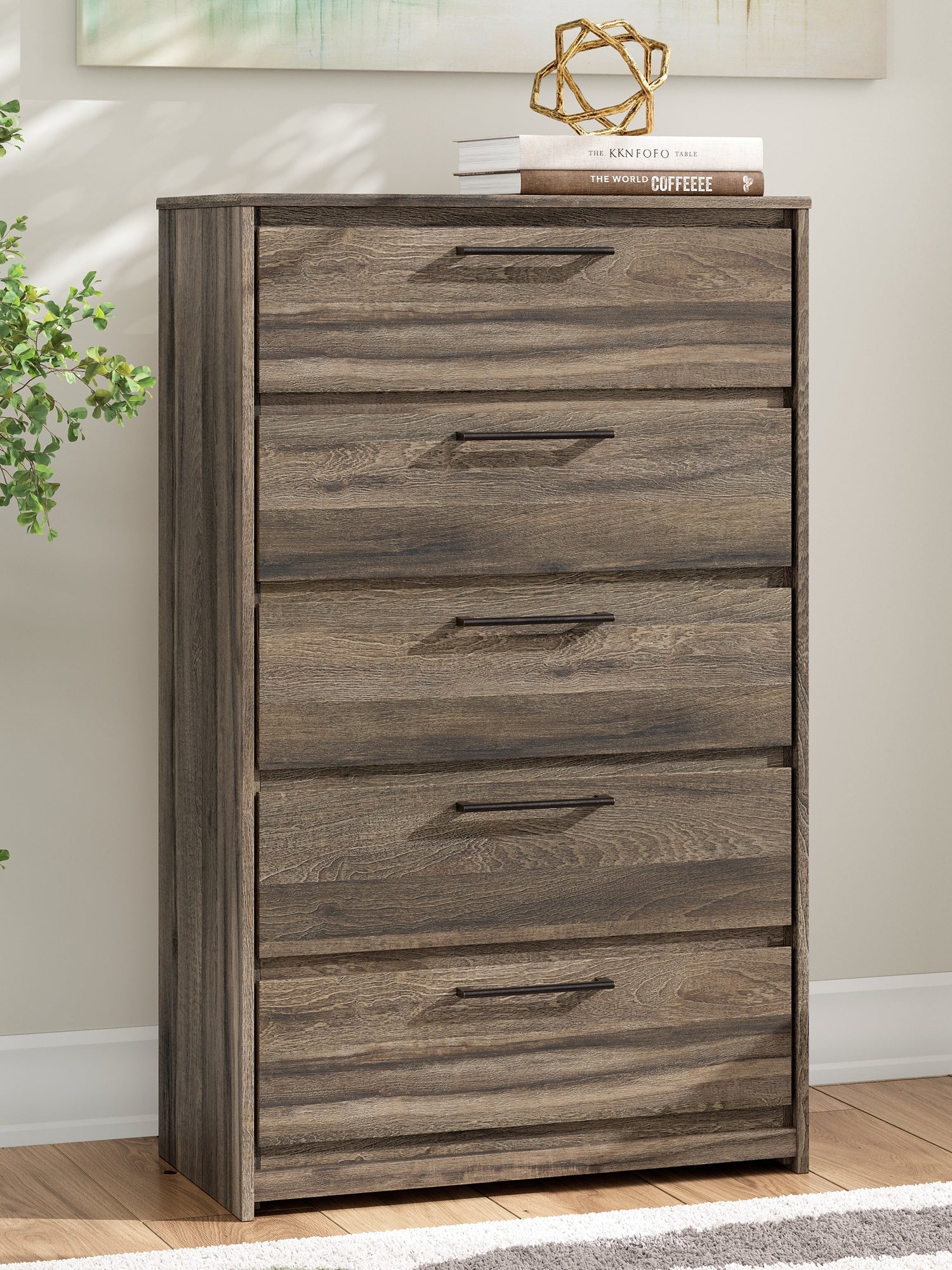 Commode à cinq tiroirs Elbrim