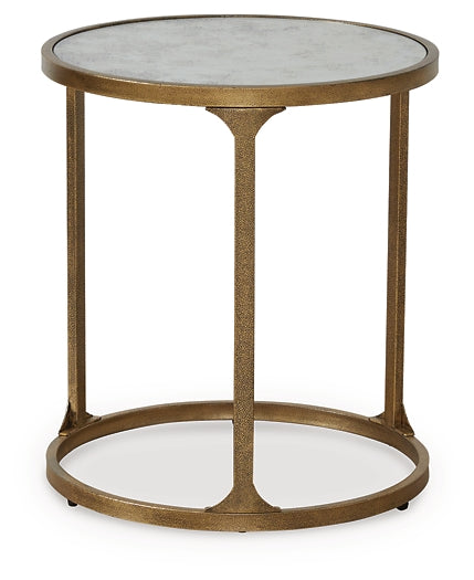 Table d'appoint ronde Korajane