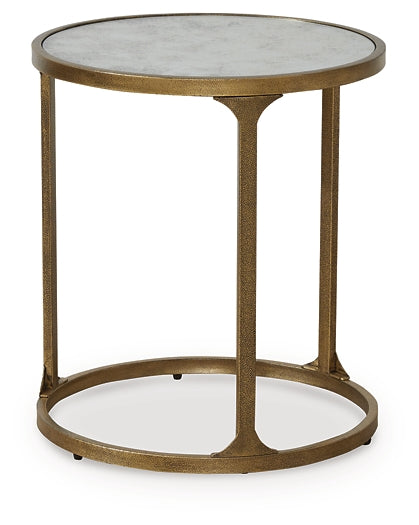 Table d'appoint ronde Korajane