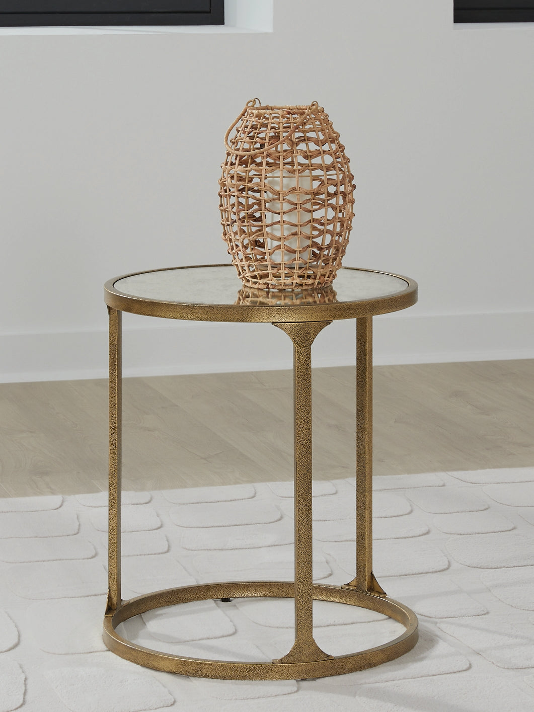 Table d'appoint ronde Korajane