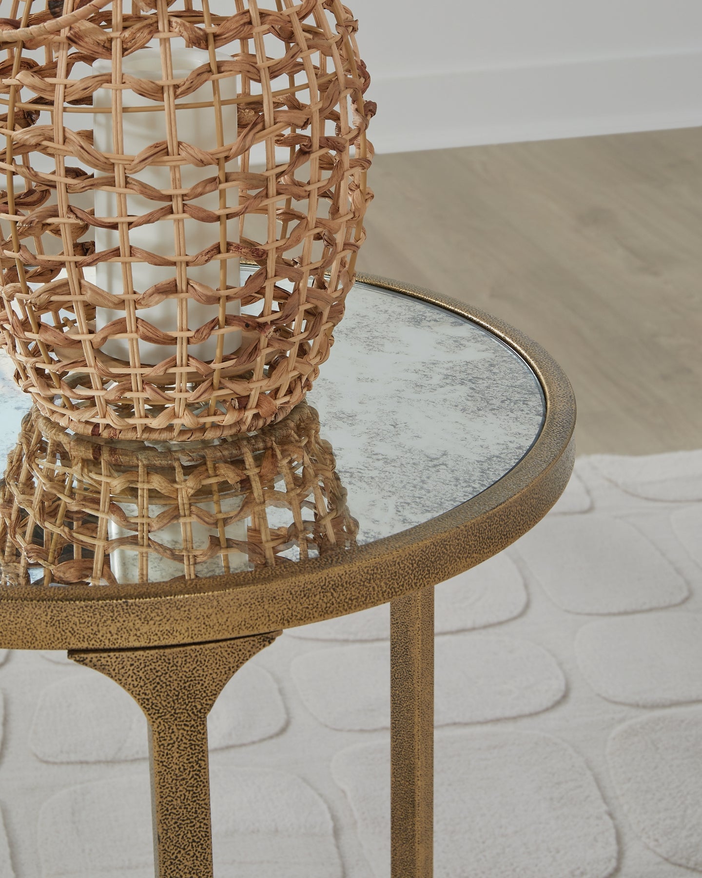 Table d'appoint ronde Korajane