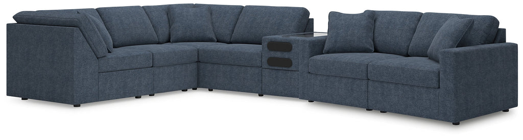 Modmax 7 pièces sectionnel avec console audio