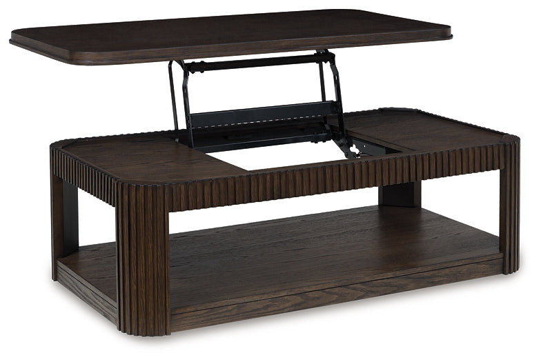 Table basse à plateau relevable Carlibrie
