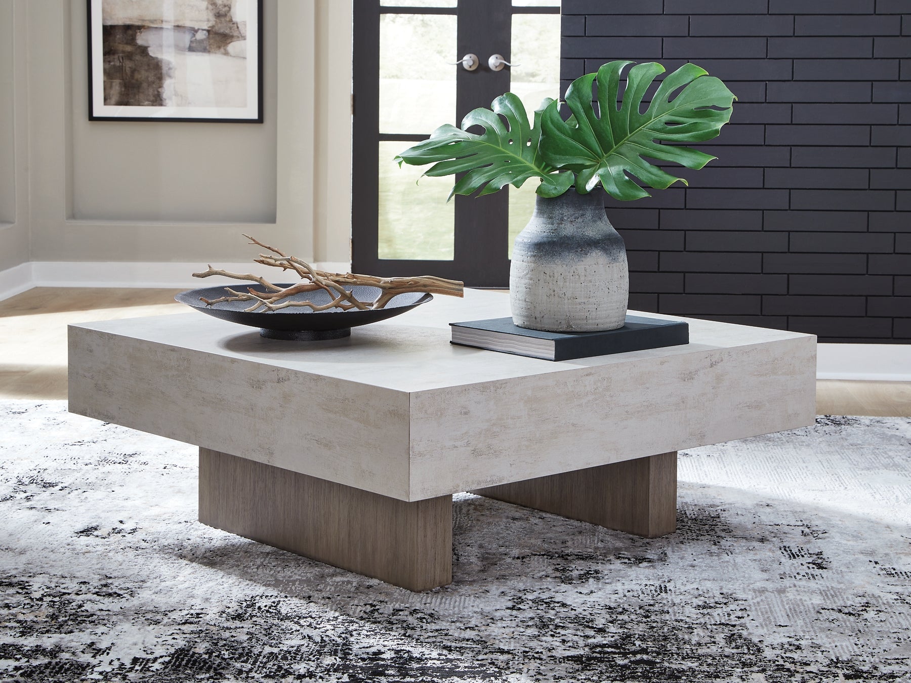 Table basse carrée Jorlaina