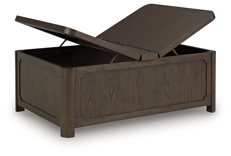 Table basse Breckington avec rangement