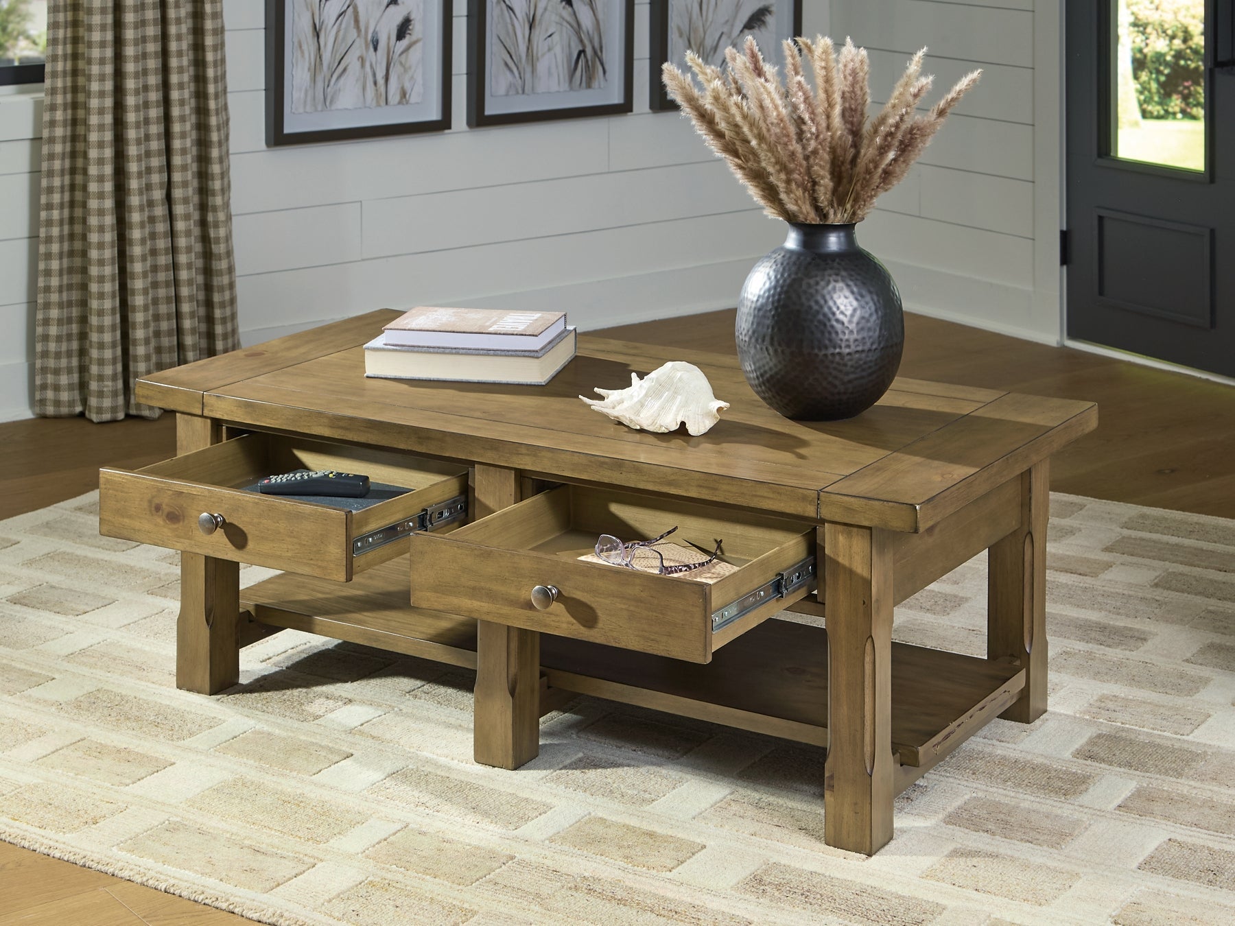 Table basse rectangulaire Vandenmore