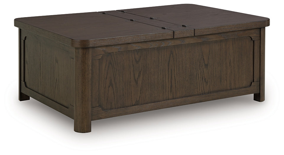 Table basse Breckington avec rangement