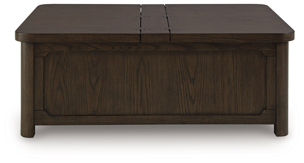 Table basse Breckington avec rangement
