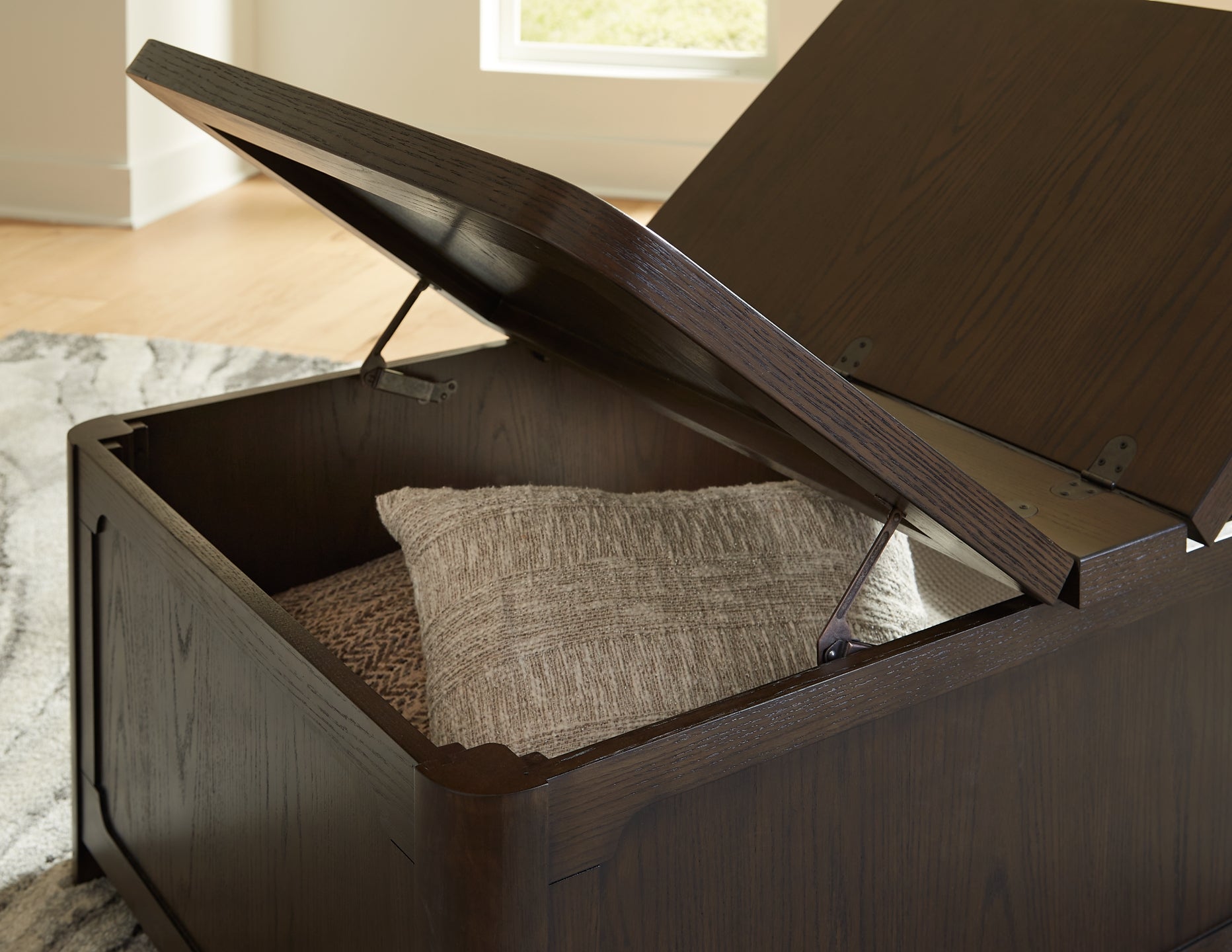 Table basse Breckington avec rangement