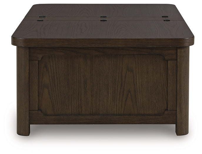 Table basse Breckington avec rangement