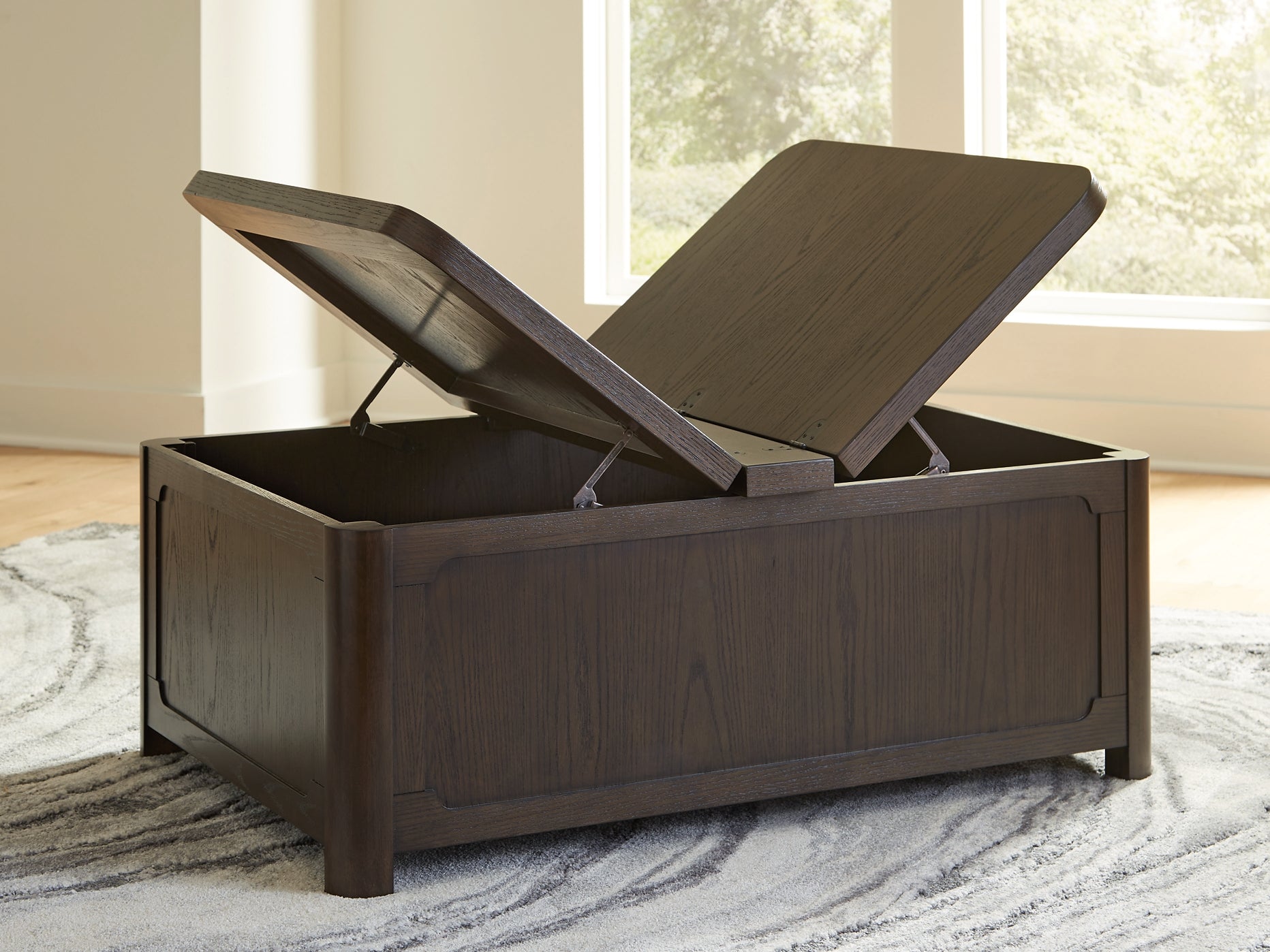 Table basse Breckington avec rangement