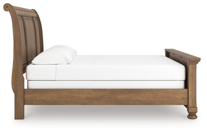 Lit traîneau king-size Feddinger