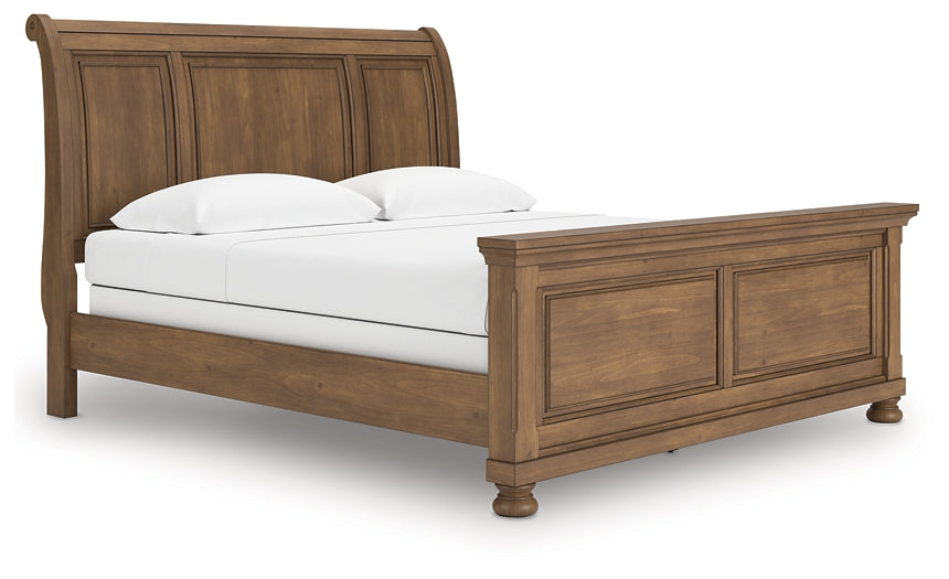 Lit traîneau king-size Feddinger