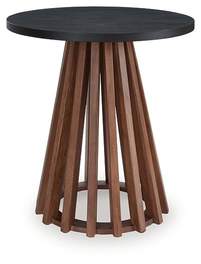 Table d'appoint ronde Kallari