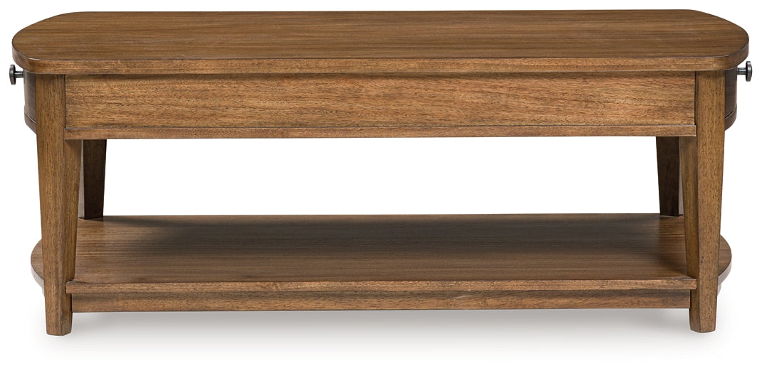 Table basse rectangulaire Burkbyer