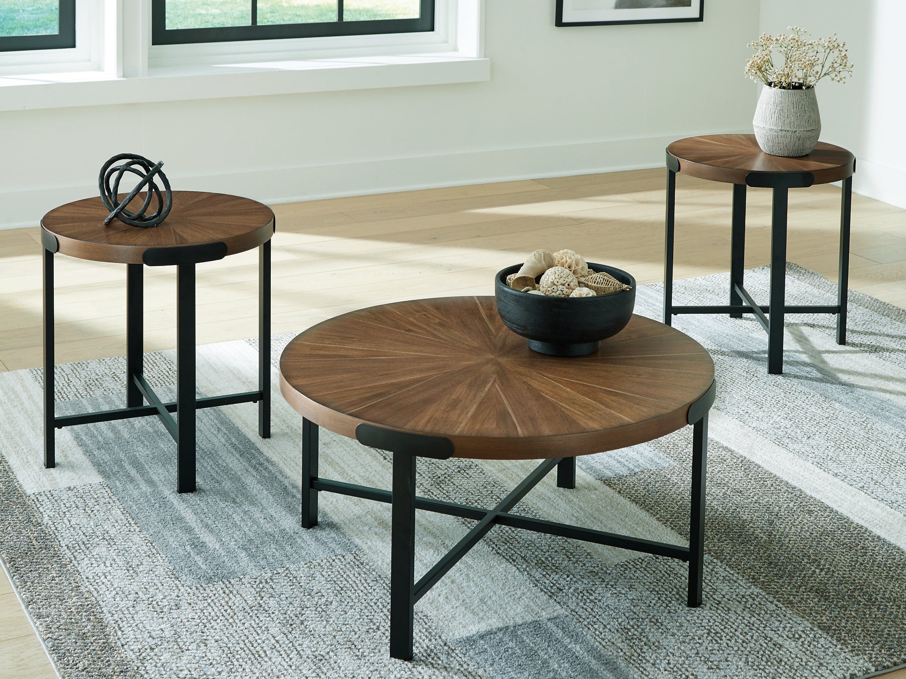 Ensemble de tables d'appoint Crosstrail (3/CN)