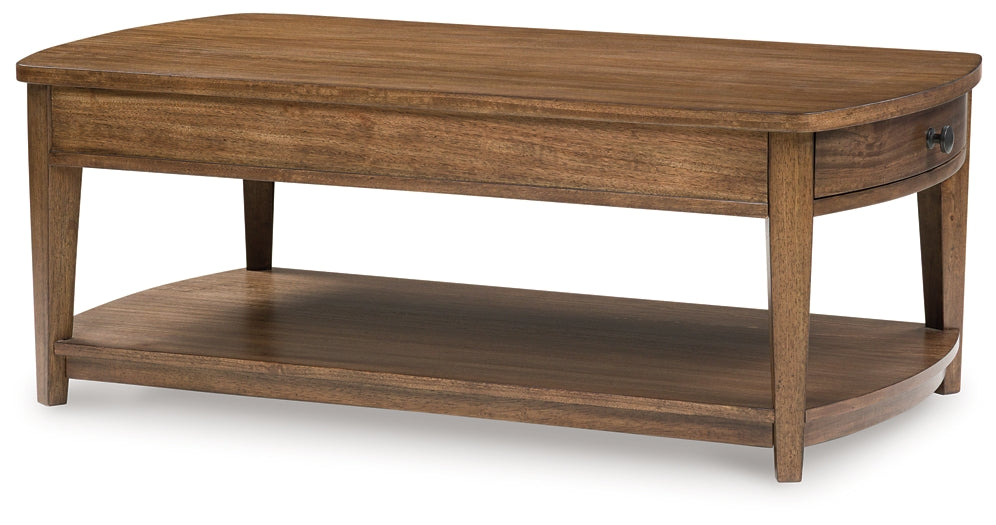 Table basse rectangulaire Burkbyer