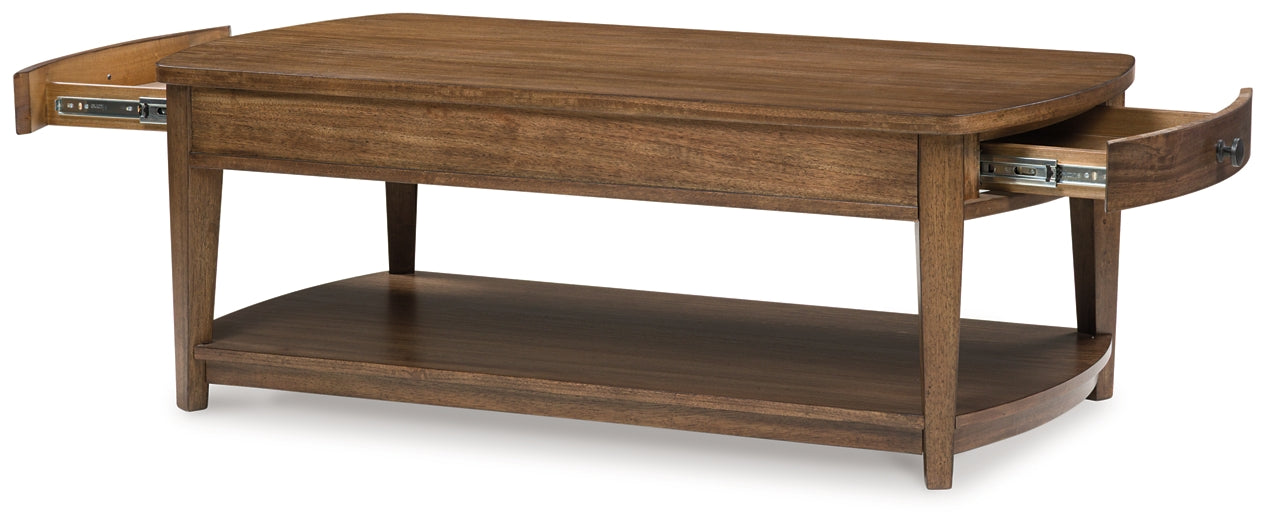 Table basse rectangulaire Burkbyer