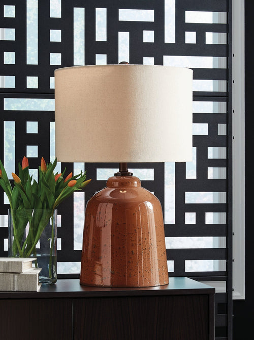 Lampe de table en verre Aaleahya (1/CN)