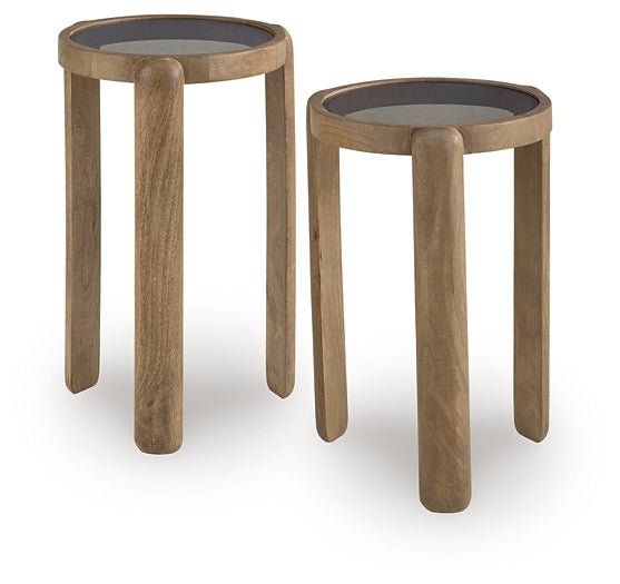 Ensemble de tables d'appoint Jossor (2/CN)
