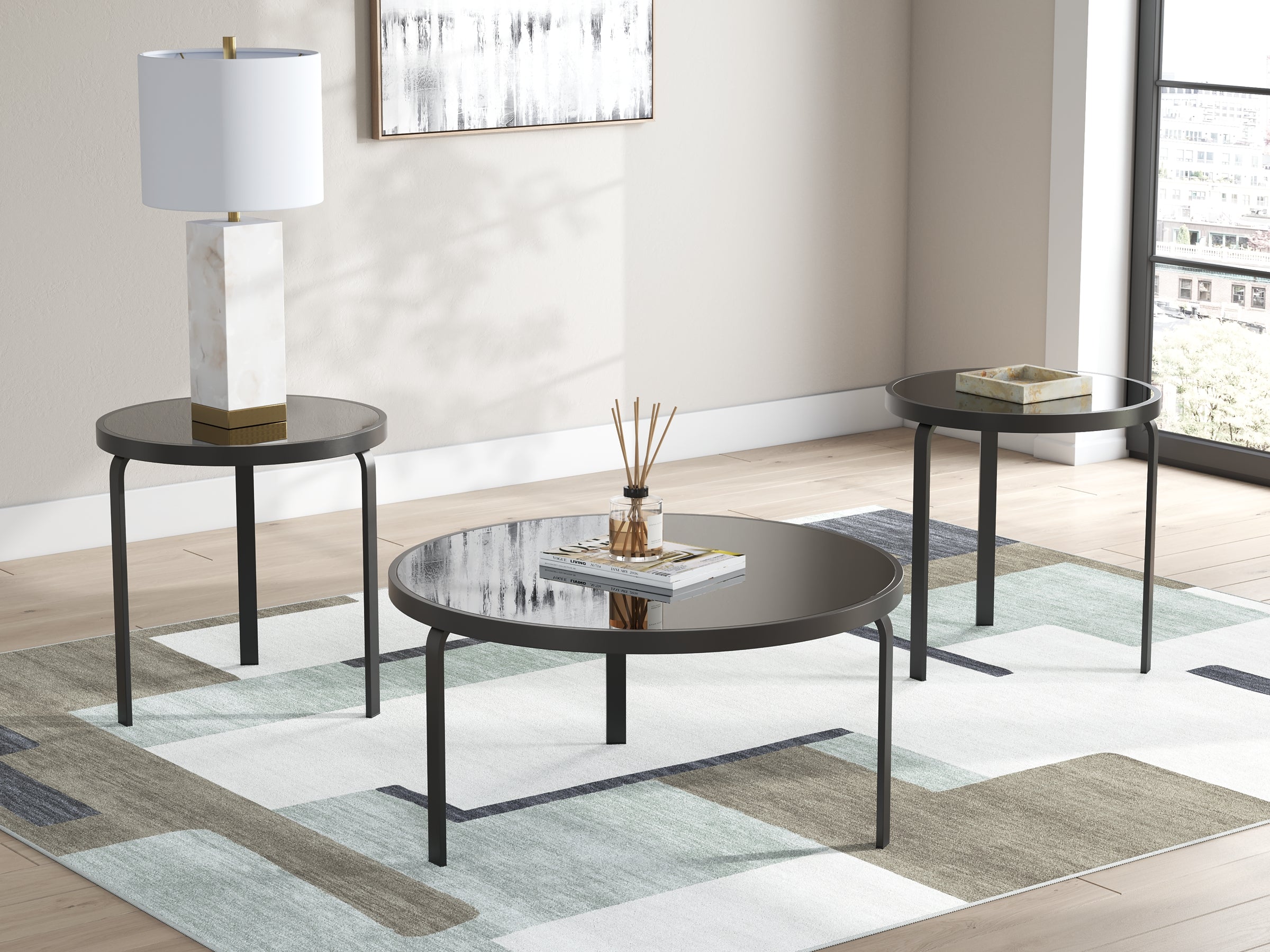 Ensemble de tables d'appoint Dorylin (3/CN)