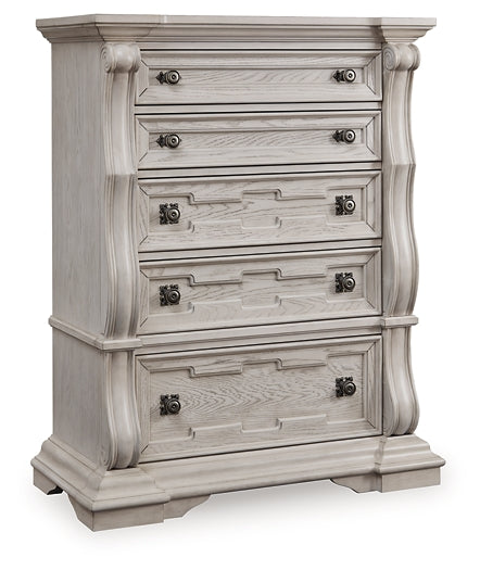Commode à cinq tiroirs Bruchandi