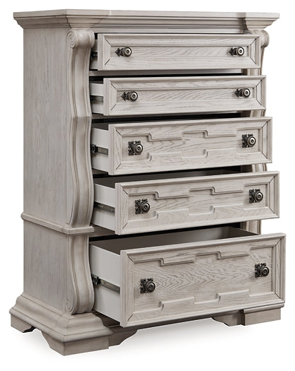Commode à cinq tiroirs Bruchandi
