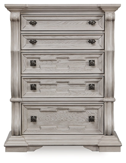 Commode à cinq tiroirs Bruchandi