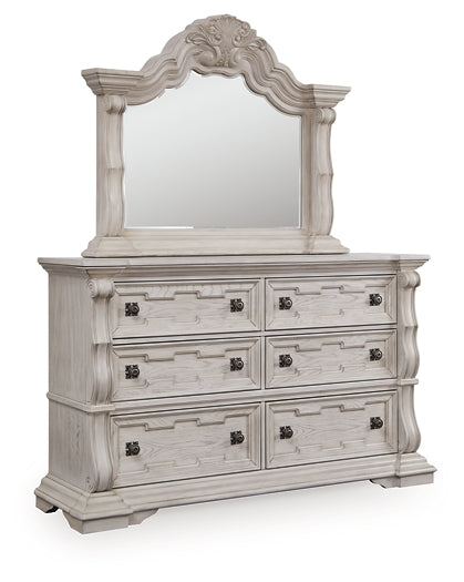 Commode et miroir Bruchandi