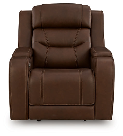 Fauteuil inclinable électrique Knightington avec sièges audio